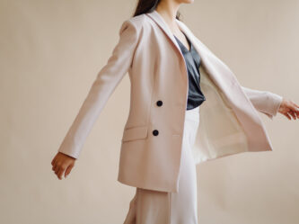 fashion portrait of young elegant woman